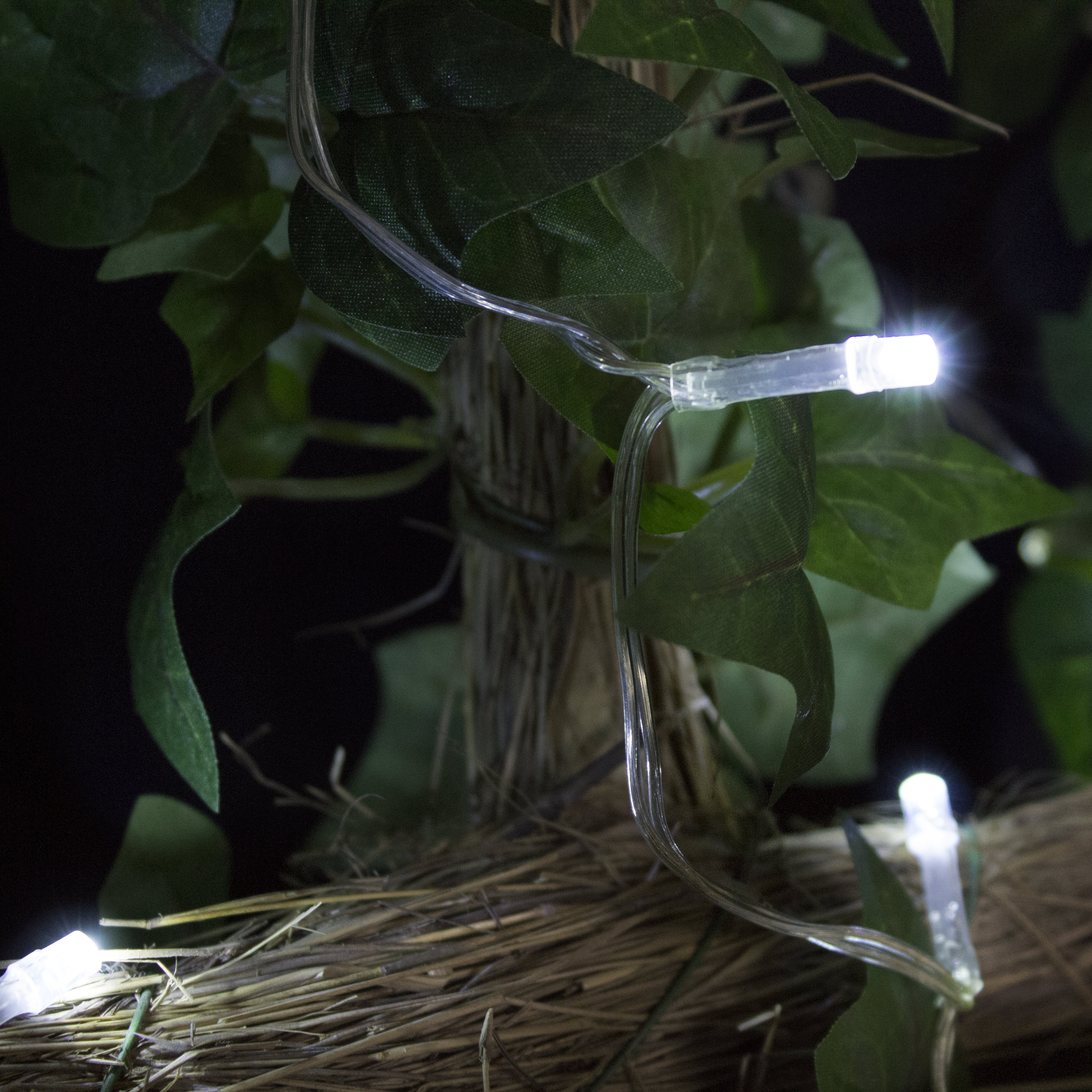 20 x White Battery LED Fairy Lights